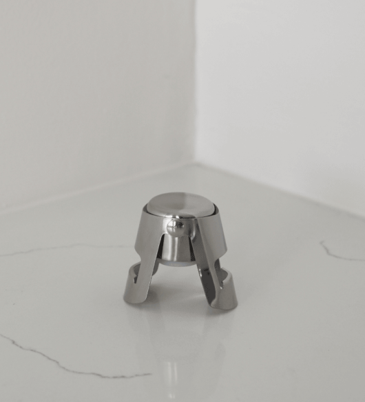 The Steel Champagne Vacuum Bottle Sealer